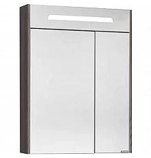 Зеркальный шкаф 60х78 см дуб макиато Акватон Сильва 1A216202SIW50