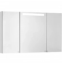 Зеркальный шкаф 120х75 см белый глянец Акватон Мадрид 1A113402MA010