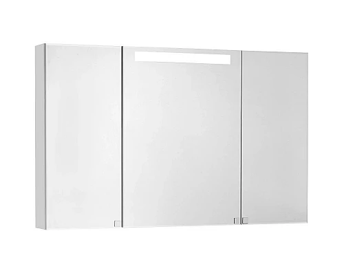 Купить Зеркальный шкаф 120х75 см белый глянец Акватон Мадрид 1A113402MA010 в магазине сантехники Santeh-Crystal.ru