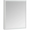 Зеркальный шкаф 65х81 см белый глянец L/R Акватон Нортон 1A249102NT010