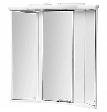 Зеркальный шкаф 62х62 см белый Акватон Альтаир 1A042702AR010