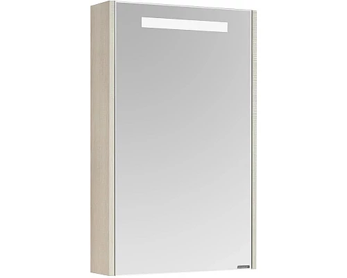 Приобрести Зеркальный шкаф 50х81 см ясень фабрик L Акватон Верди 1A195802VDAV0 в магазине сантехники Santeh-Crystal.ru