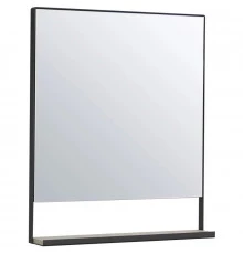 Зеркало 65х78,4 см дуб орегон/черный Акватон Лофт Урбан 1A254102LQX50