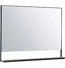 Зеркало 100х78,4 см дуб орегон/черный Акватон Лофт Урбан 1A248002LQX50