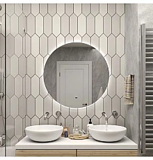 Зеркало 100х100 см Art&Max Sanremo AM-San-1000-DS-F