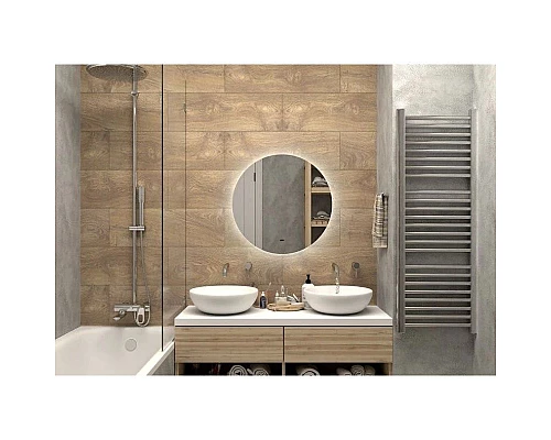 Приобрести Зеркало 64,5х64,5 см Art&Max Sanremo AM-San-645-DS-F в магазине сантехники Santeh-Crystal.ru