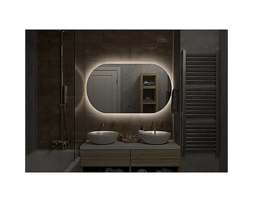 Купить Зеркало 120х70 см Art&Max Torino AM-Tor-1200-700-DS-F в магазине сантехники Santeh-Crystal.ru