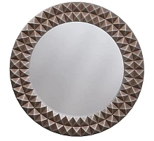 Зеркало 80х80 см античное серебро Caprigo PL400-ANTIC CR