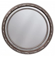 Зеркало 86,7х86,7 см античное серебро Caprigo PL301-ANTIC CR