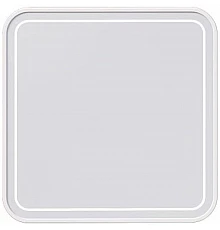 Зеркало 80х80 см белый матовый Caprigo Контур М-288S-В231