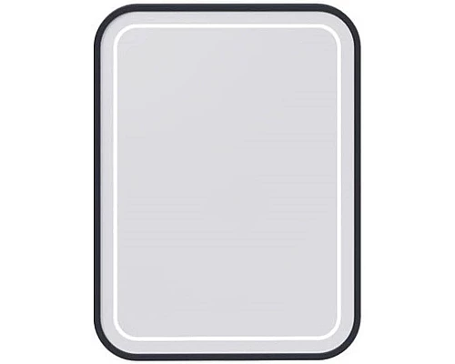 Приобрести Зеркало 60х80 см графит матовый Caprigo Контур М-268S-L810 в магазине сантехники Santeh-Crystal.ru
