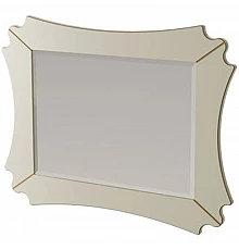 Зеркало 94,9х71,7 см светло-бежевый матовый Caprigo Bourget 11030-B002