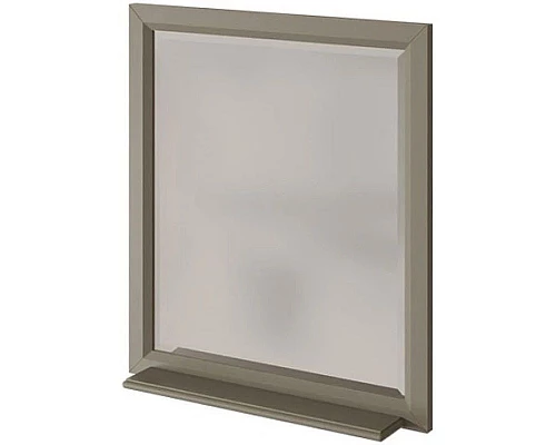 Заказать Зеркало 72,5х81,4 см серый матовый Caprigo Jardin 10431-B021 в магазине сантехники Santeh-Crystal.ru