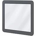 Зеркало 90х90 см графит матовый Caprigo Jersey 34331-L810