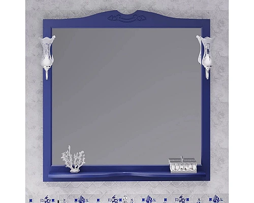 Заказать Зеркало 101х102,6 см сапфир Opadiris Валери в магазине сантехники Santeh-Crystal.ru