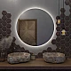 Приобрести Зеркало 70х70 см Onika Сола 207047 в магазине сантехники Santeh-Crystal.ru