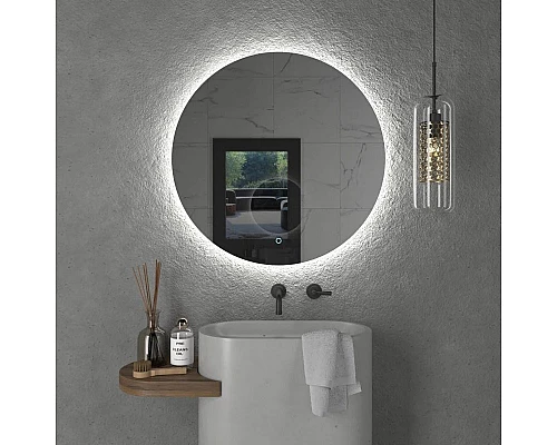 Приобрести Зеркало 70х70 см Onika Сола 207047 в магазине сантехники Santeh-Crystal.ru