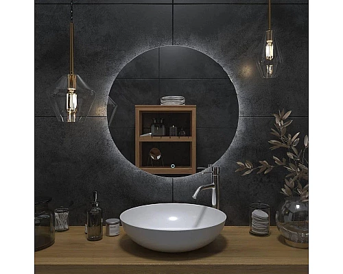 Приобрести Зеркало 70х70 см Onika Сола 207047 в магазине сантехники Santeh-Crystal.ru