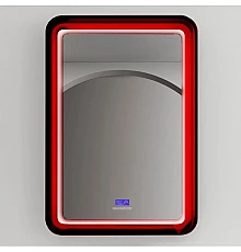 Зеркало 55х80 см красный Abber Kristall AT6701Rubin