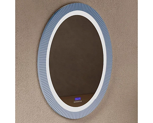 Купить Зеркало 60х80 см голубой Abber Stein AS6601Blau в магазине сантехники Santeh-Crystal.ru