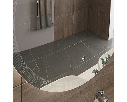 Приобрести Зеркало 100х100 см Cezares Eco CZR-SPC-ECO-1000-LED-TCH в магазине сантехники Santeh-Crystal.ru