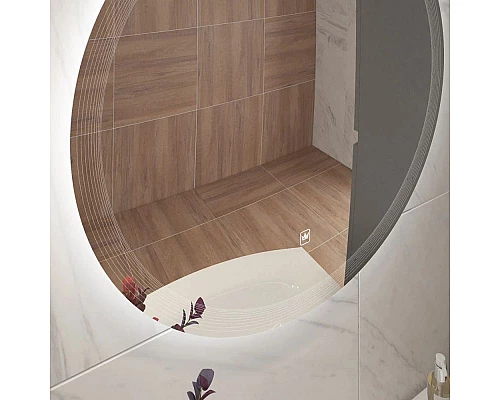 Приобрести Зеркало 60х60 см Cezares Eco CZR-SPC-ECO-600-LED-TCH в магазине сантехники Santeh-Crystal.ru