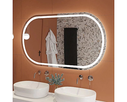 Приобрести Зеркало 150х80 см Cezares Giubileo CZR-SPC-GIUBILEO-1500-800-TCH-WARM в магазине сантехники Santeh-Crystal.ru