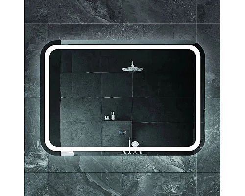 Приобрести Зеркало 100х70 см Cezares Stylus CZR-SPC-STYLUS-1000-700-TCH-WARM в магазине сантехники Santeh-Crystal.ru