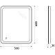 Купить Зеркало 50х60 см BelBagno Marino SPC-MAR-500-600-LED-TCH в магазине сантехники Santeh-Crystal.ru