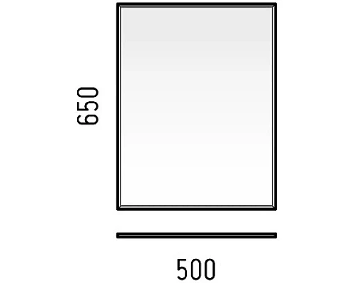 Заказать Зеркало 50х65 см Corozo Гольф SD-00000630 в магазине сантехники Santeh-Crystal.ru