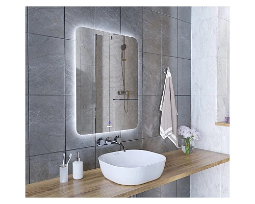 Приобрести Зеркало 60х80 см Grossman Elegans 1760801 в магазине сантехники Santeh-Crystal.ru