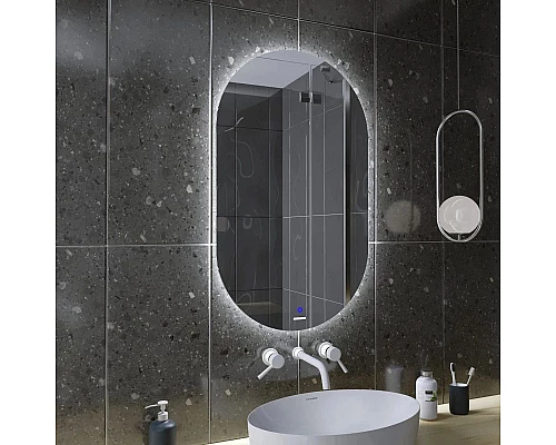 Купить Зеркало 60х100 см Grossman Nero 2460100 в магазине сантехники Santeh-Crystal.ru