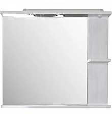 Зеркало 80х72,8 см белое дерево R ASB-Mebel Орхидея