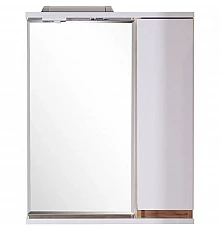 Зеркальный шкаф 60х74,4 см белый/дуб золотой R ASB-Mebel Марко