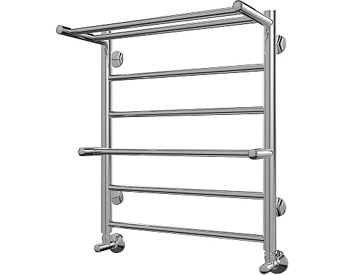 Приобрести Полотенцесушитель водяной 591х532 Terminus Анкона с полкой П6 в магазине сантехники Santeh-Crystal.ru