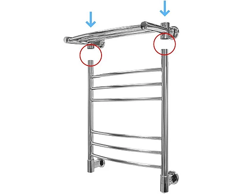 Купить Полка Energy Modus2 500 EETRMODUS2050000000 в магазине сантехники Santeh-Crystal.ru