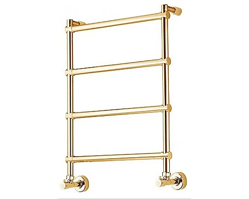 Купить Полотенцесушитель водяной Margaroli Sole 442/370 золото в магазине сантехники Santeh-Crystal.ru