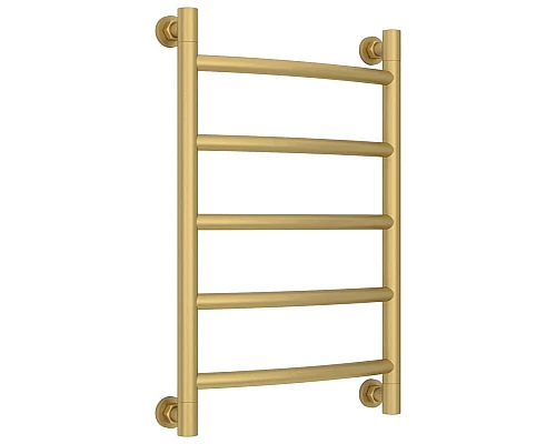 Приобрести Полотенцесушитель водяной 600х400 золотой матовый Сунержа Галант+ 032-0200-6040 в магазине сантехники Santeh-Crystal.ru