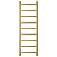 Приобрести Полотенцесушитель водяной 1200х400 золотой матовый Сунержа Галант+ 032-0200-1240 в магазине сантехники Santeh-Crystal.ru