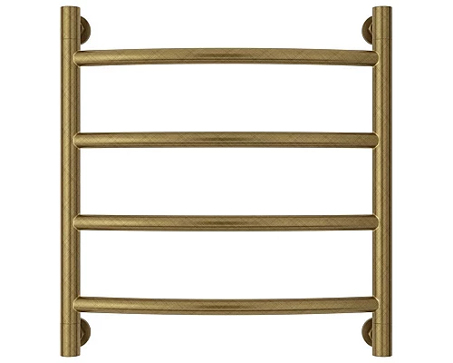 Заказать Полотенцесушитель водяной 500х500 состаренная бронза Сунержа Галант+ 05-0200-5050 в магазине сантехники Santeh-Crystal.ru