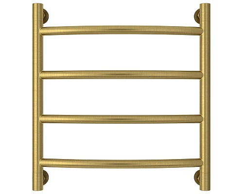 Купить Полотенцесушитель водяной 500х500 состаренная латунь Сунержа Галант+ 051-0200-5050 в магазине сантехники Santeh-Crystal.ru