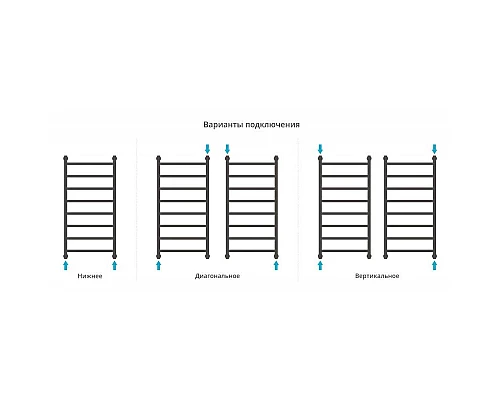 Купить Полотенцесушитель водяной 1000х500 античное белое золото Сунержа Галант+ 10-0200-1050 в магазине сантехники Santeh-Crystal.ru