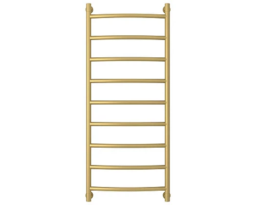 Купить Полотенцесушитель водяной 1200х500 золотой матовый Сунержа Галант+ 032-0200-1250 в магазине сантехники Santeh-Crystal.ru