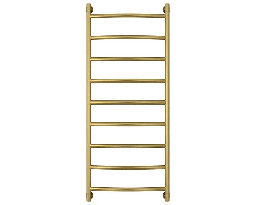 Заказать Полотенцесушитель водяной 1200х500 состаренная латунь Сунержа Галант+ 051-0200-1250 в магазине сантехники Santeh-Crystal.ru