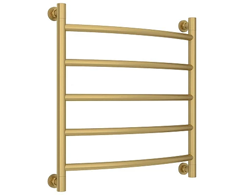 Купить Полотенцесушитель водяной 600х600 золотой матовый Сунержа Галант+ 032-0200-6060 в магазине сантехники Santeh-Crystal.ru