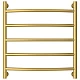 Купить Полотенцесушитель водяной 600х600 золотой матовый Сунержа Галант+ 032-0200-6060 в магазине сантехники Santeh-Crystal.ru