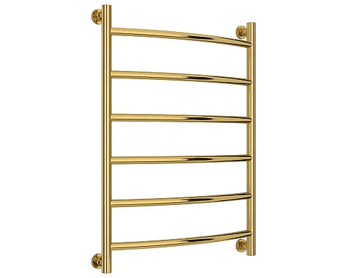 Заказать Полотенцесушитель водяной 800х600 золотой Сунержа Галант+ 03-0200-8060 в магазине сантехники Santeh-Crystal.ru