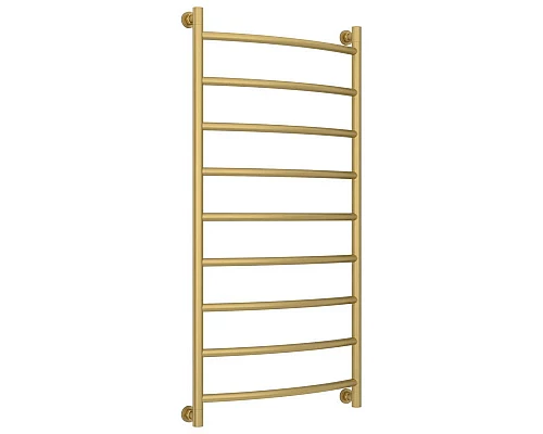 Заказать Полотенцесушитель водяной 1200х600 золотой матовый Сунержа Галант+ 032-0200-1260 в магазине сантехники Santeh-Crystal.ru