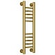 Заказать Полотенцесушитель водяной 600х150 золотой матовый Сунержа Богема+ 032-0220-6015 в магазине сантехники Santeh-Crystal.ru