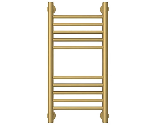 Заказать Полотенцесушитель водяной 600х300 золотой матовый Сунержа Богема+ 032-0220-6030 в магазине сантехники Santeh-Crystal.ru